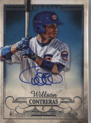 2016 Topps Five Star - Willson Contreras #FSA-WC