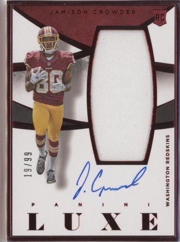 2015 Panini Luxe Jamison Crowder #RMA-JC