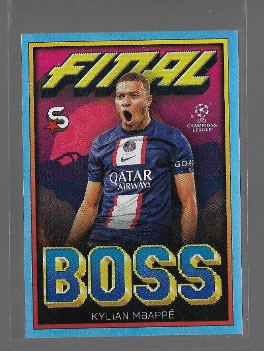 KYLIAN MBAPPE 2022-23 Topps UEFA Superstars Final Boss
