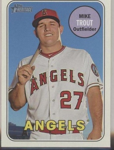 2018 Topps Heritage - Mike Trout #275