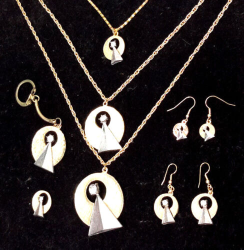 Majel Barret Roddenberry Star Trek Idic Collection-necklace/earrings-your Choice