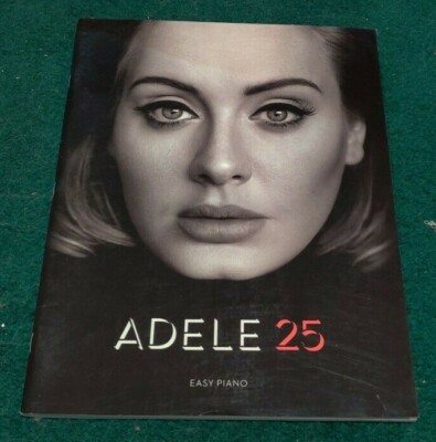 ADELE 25 EASY PIANO SONG BOOK I Miss You Million Years Ago All I Ask Remedy
