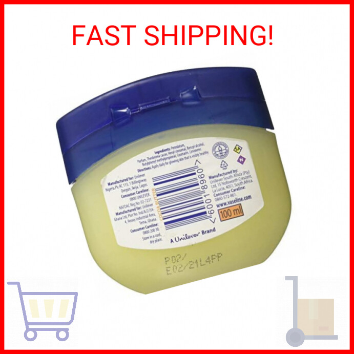 Vaseline Petroleum Jelly Blue Seal With Cocoa Butter (100ml)