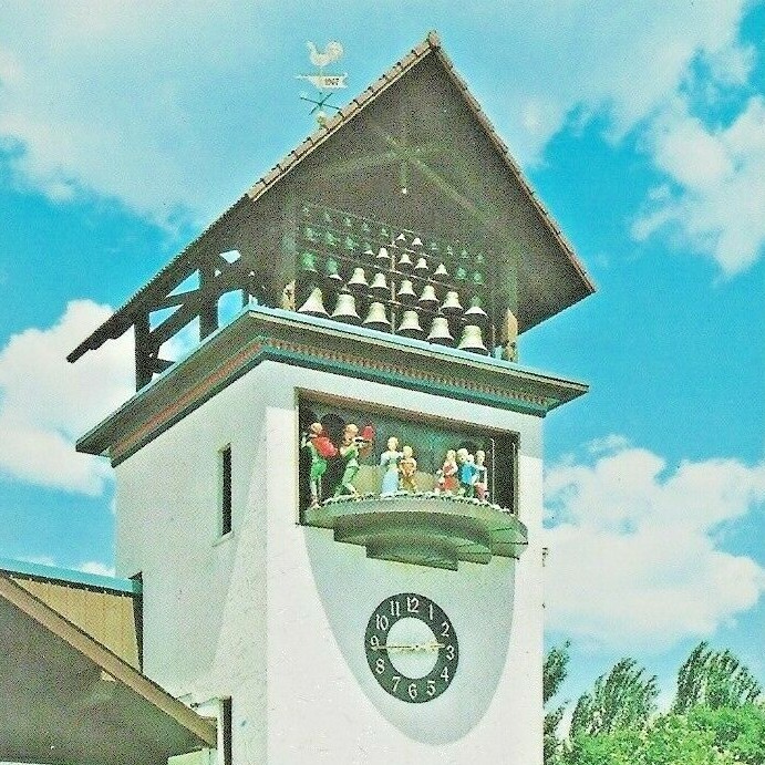 Glockenspiel Clock Tower Frankenmuth Bavarian Inn Birch Run I75