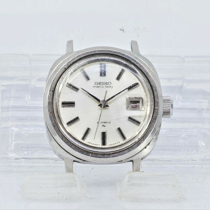 VINTAGE SEIKO MATIC LADY 2517-3201 LADIES WATCH FOR PARTS OR REPAIR JAPANのeBay公認海外通販|セカイモン VINTAGE SEIKO MATIC LADY 2517-3201 LADIES WATCH FOR PARTS OR REPAIR JAPANのeBay公認海外通販|セカイモン