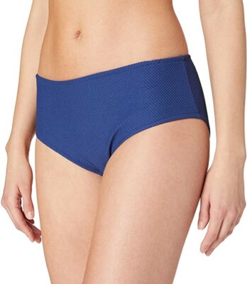 Sloggi Shore Women's Vanuatu Hipster Bikini Bottoms, DEEP Water. L UK