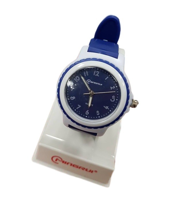 Orologio Da Polso Uomo Donna Mingrui Analogico Quarzo Sportivo Viola Bianco lac