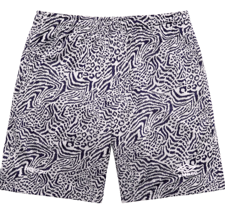 Supreme Jacquard Logo Twill Short Black