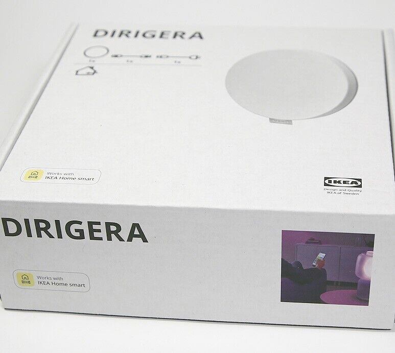 IKEA DIRIGERA Hub For IKEA Smart Home Products, White (505.034.14) NEW