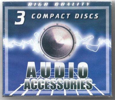 NEW SEALED 3 High Quality Audio CD Standard Jewel Case Replacements Compact Disc