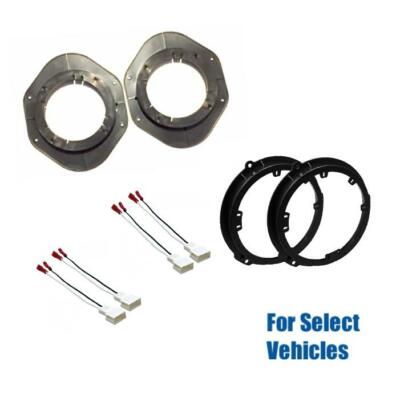 Car Stereo Speaker Plate Bracket Wire Kit for some 2015-2022 Ford F150 F250 F350