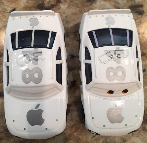 Disney Cars Rare Factory Custom Apple I-Car 2847