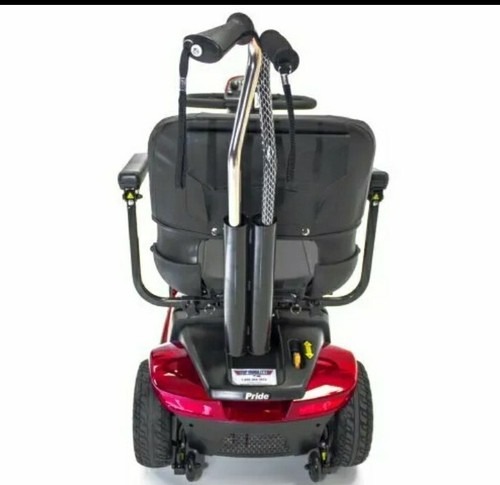 DUAL CANE CRUTCH HOLDER Rear Mount for Pride, Shoprider, Golden, Drive Scooter