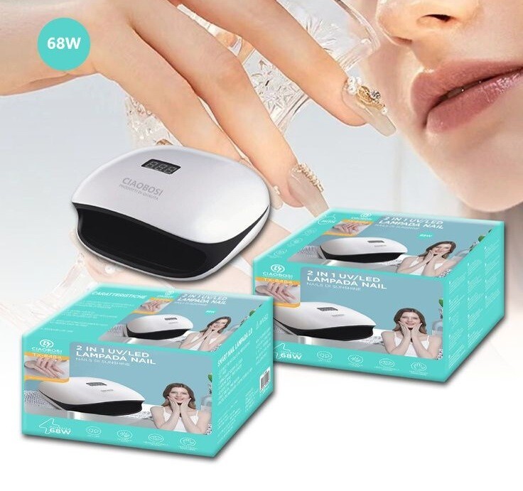 Lampada Uv Led 68w Fornetto Per Ricostruzione Unghie Gel Smalto Tx-8484 linq