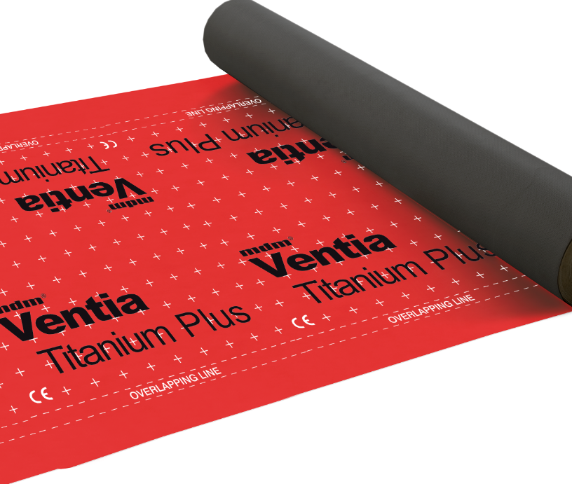 Ventia Titanium Plus Unterspannbahn 190g/m2 Unterdeckbahn Dachfolie