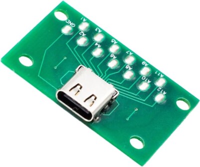 WLGQ USB 3.1 TYPE C with PCB Test Socket Test Board USB-c Female