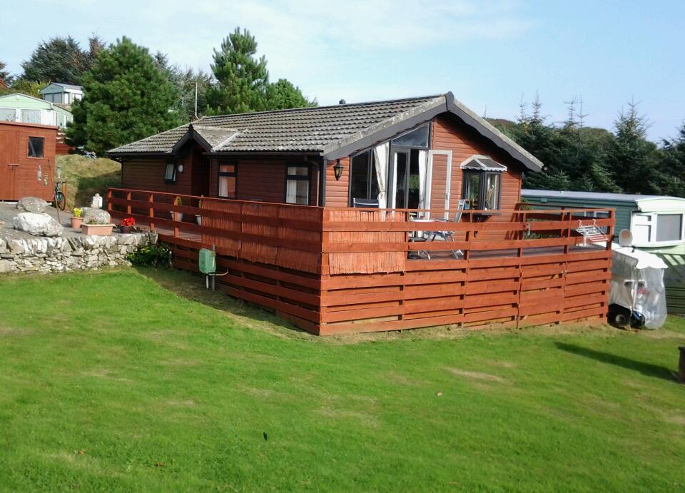Holiday Lodge at Brighouse Bay Hoilday Park. in Kirkcudbright