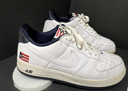 シューズ Nike Air Force 1 \"Puerto Rico\" 26.5 Air Force 1 Puerto Rican Day 'White and Sky Blue' (DQ9200