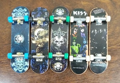 Lot 5 EAST EXIT ADI & Kiss Band Tech Deck Finger Boards Mini Skateboards '09 '11