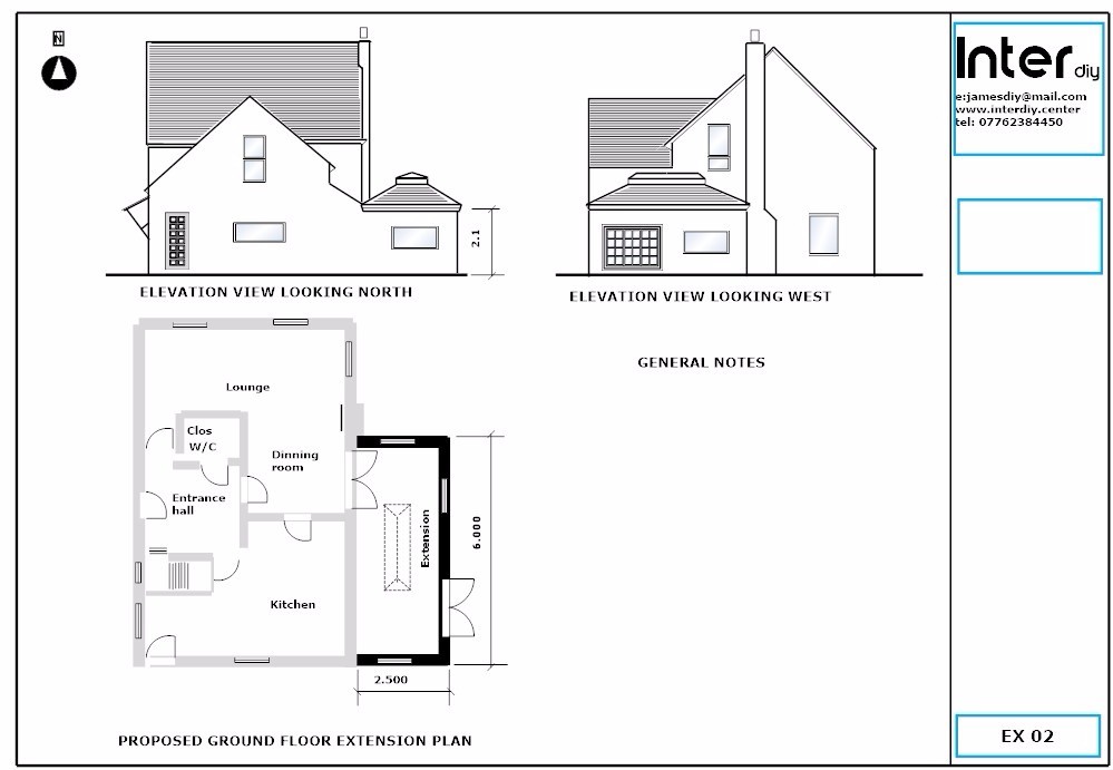 Low Cost Drawings And Plans For Building And Planning Permission