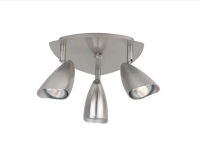 GU10 LED Track Lighting Kit Modern Flush Mount Ceiling Light Fixture Spot Lights