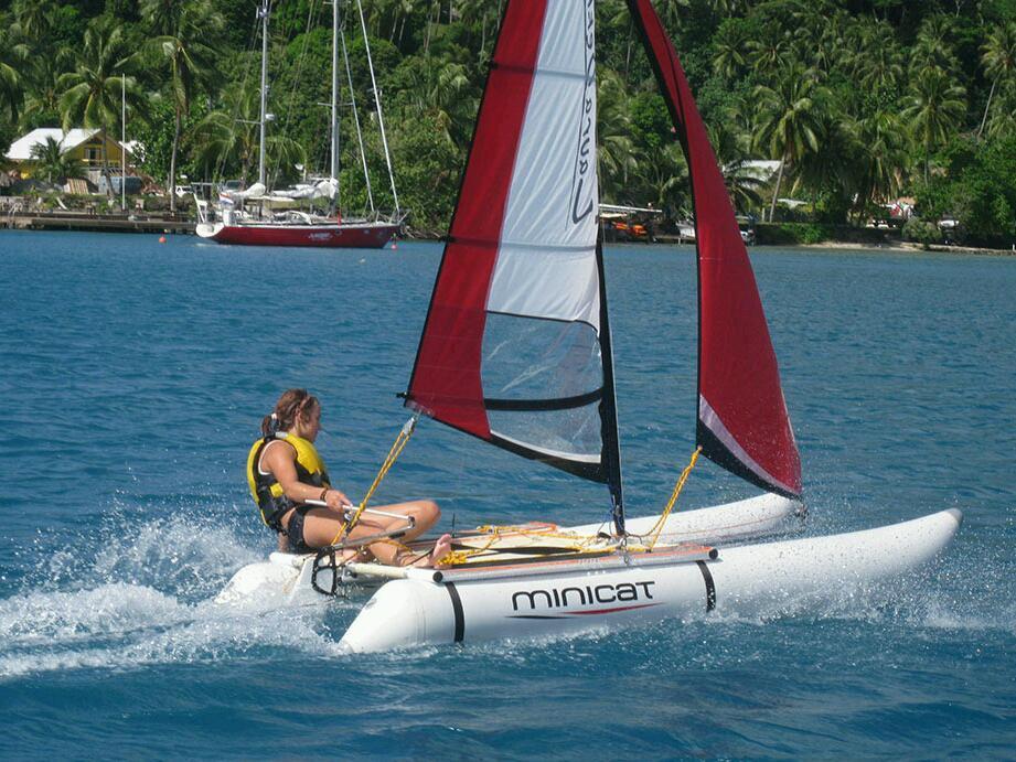 Minicat 420 sailing catamaran in a bag like catapult, hobie like new in Whiteladies Road