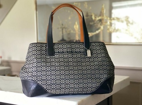 Vintage Coach Black Signature Purse No. K2J-6621 | eBay