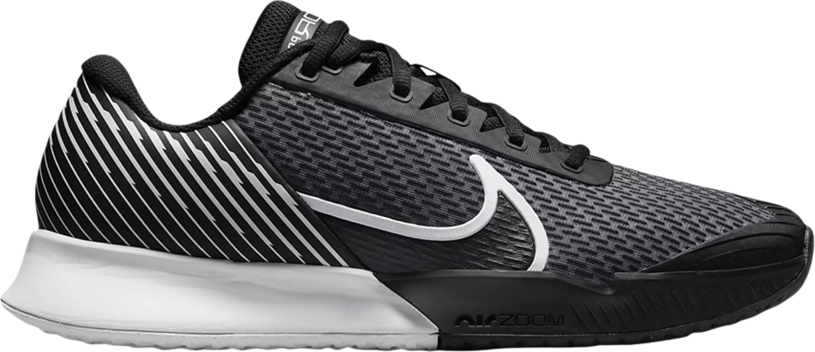 

M Nike Zoom Vapor Pro HC Hard Court Черные белые теннисные туфли DR6191-001 Мужские 9.5, Черный, Nike Zoom Vapor