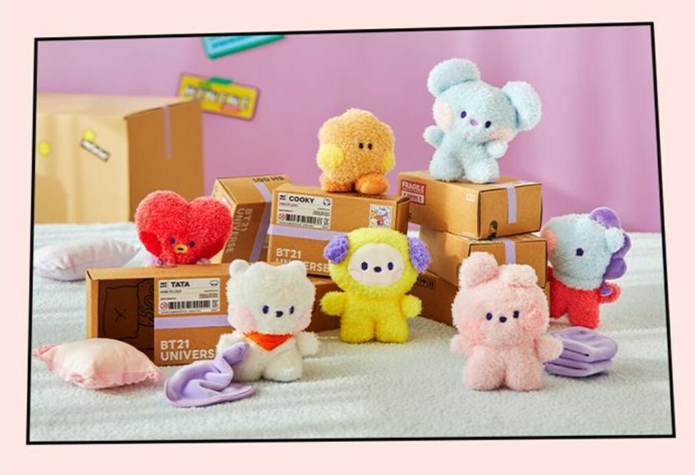 BTS BT21 Official Authentic Goods Mini Plush Doll CHIMMY +