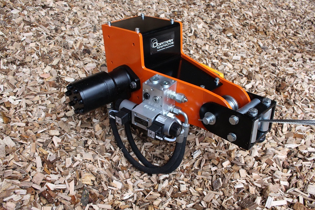 DAS ORIGINAL Hydraulische Seilwinde Funk Holzspalter Rückewagen Holzzange  