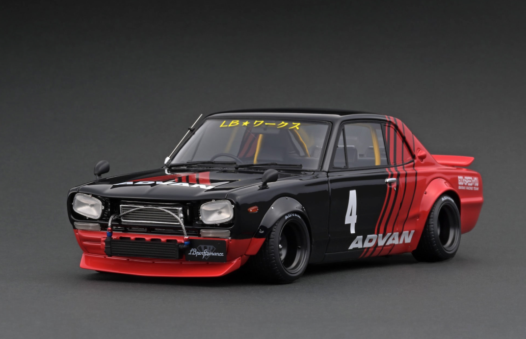 イグニッションモデル　ignition model LBWK Charasuka Ignition Model 1/18 LB WORKS Charasuka With Mr.Hyuma Kato