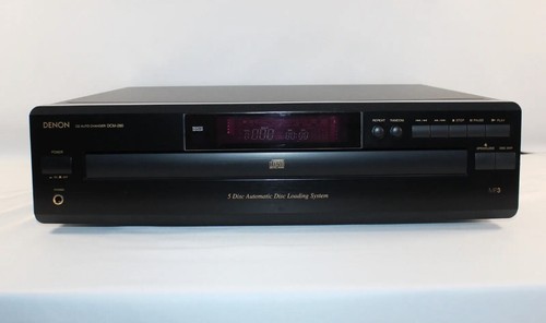 Denon DCM-280 5 Disc CD Player Carousel Changer - No Remote