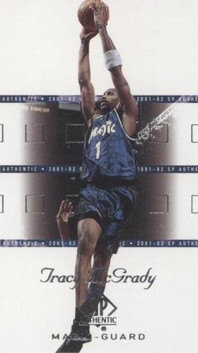 2001-02 SP Authentic - Tracy McGrady #61