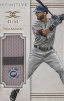 2017 Topps Definitive Collection - Nomar Mazara #DJRC-NM
