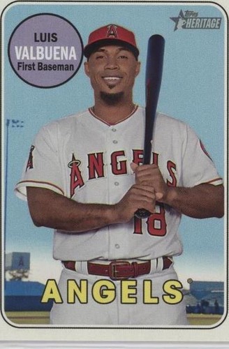 2018 Topps Heritage High Number - Luis Valbuena #597