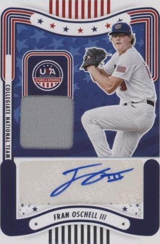 2024 Panini Stars and Stripes - Fran Oschell III #SM-FO