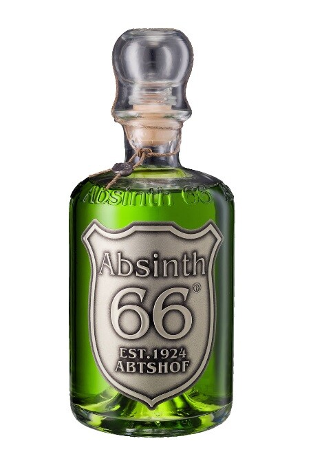 1 Flasche Abtshof Absinth 66 mit  66%Vol.  a 0,5L  