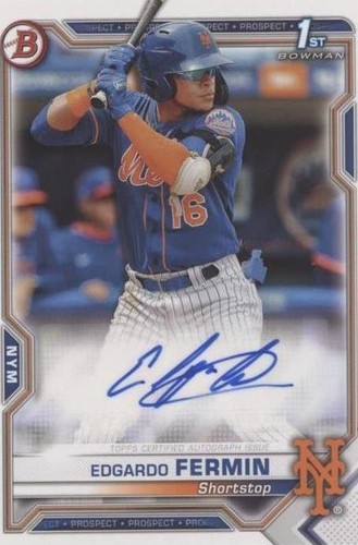 2021 Bowman - Edgardo Fermin #PAPR-EF