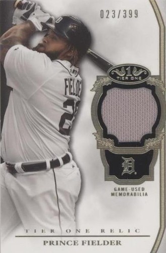 2013 Topps Tier One - Prince Fielder #TOR-PF