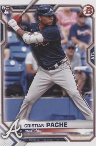 2021 Bowman - Cristian Pache #36