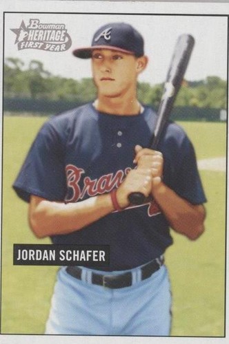 2005 Bowman Heritage - Jordan Schafer #297