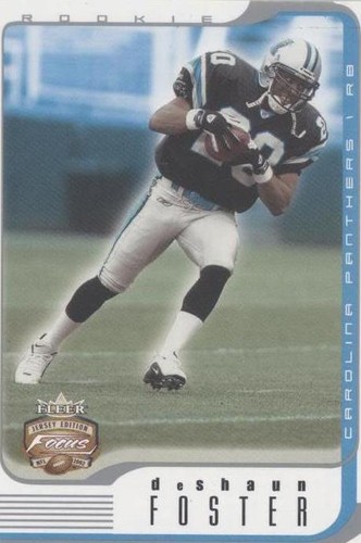 2002 Fleer Focus Jersey Edition DeShaun Foster #155