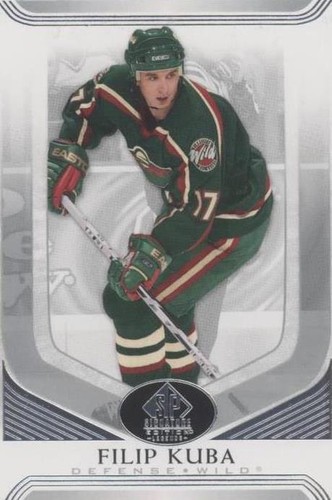 2020-21 Upper Deck SP Signature Edition Legends - Filip Kuba #65
