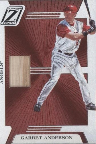 2005 Donruss Zenith - Garret Anderson #ZB-65