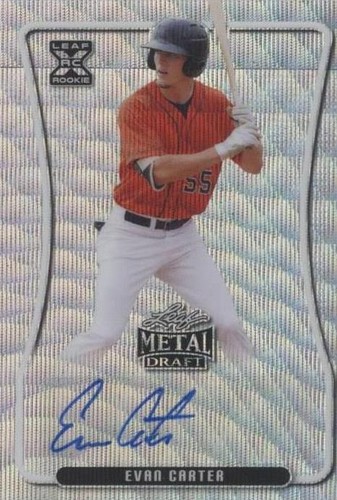 2020 Leaf Metal Draft - Evan Carter #BA-EC2