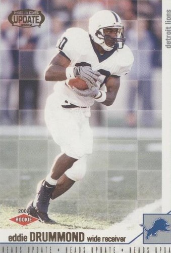 2002 Pacific Heads Update Eddie Drummond #57