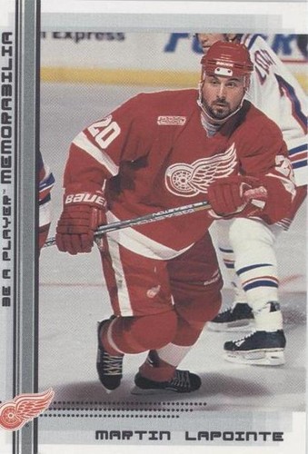 2000-01 In the Game Be A Player Memorabilia - Martin Lapointe #361