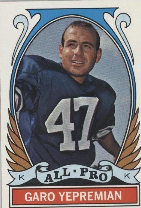 1972 Topps Garo Yepremian #275
