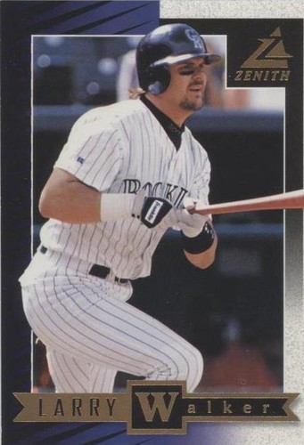 1998 Pinnacle Zenith - Larry Walker #1