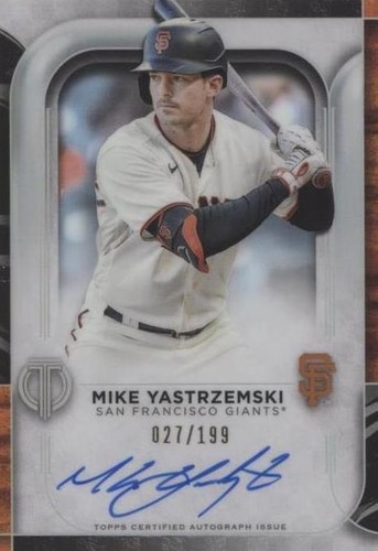 2022 Topps Tribute - Mike Yastrzemski #TA-MY